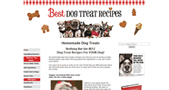 Desktop Screenshot of best-dog-treat-recipes.com